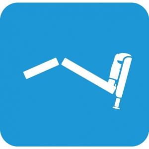 Testiera e pediera in polietilene e innesti per piani rete THEOREMA