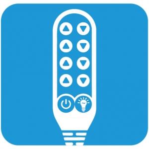 Pulsantiera di comando per letti VEGA e THEOS con torcia integrata