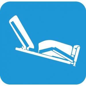 Letto VEGA - testiera fissa, sponde 4 sett. comandi sponde, allungaletto, h. var. movimenti elettrici